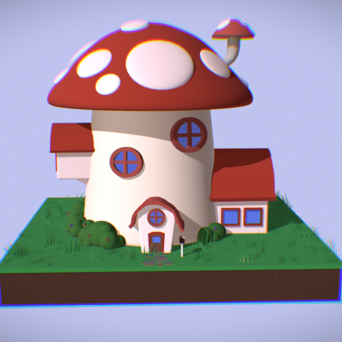 Mushroom Sketch Fab